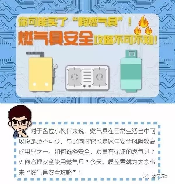 燃氣具安全，不可不知